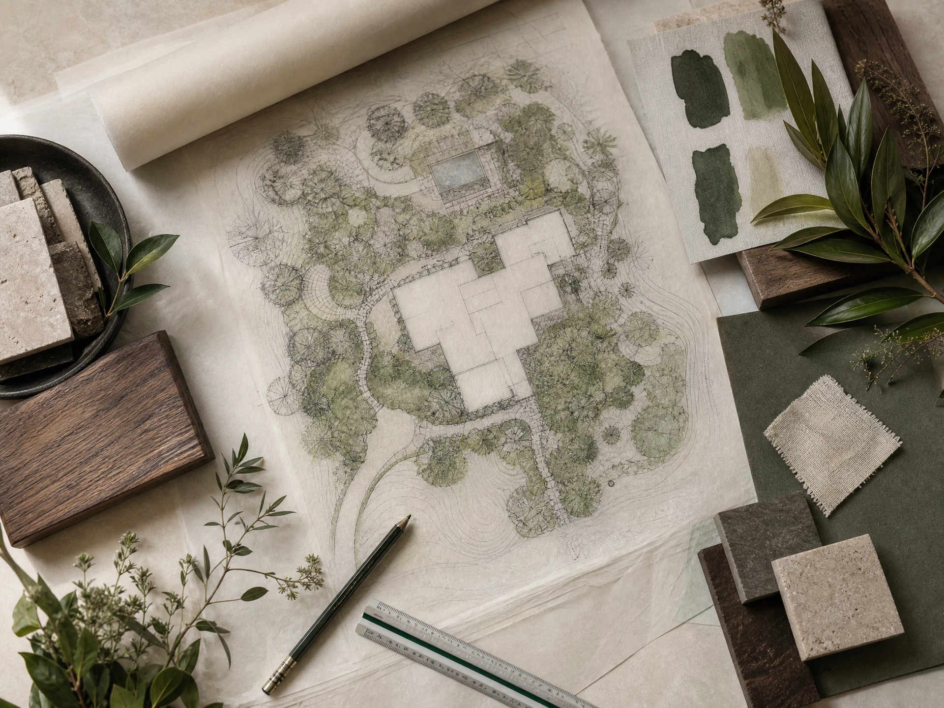 Landscape design representative service study