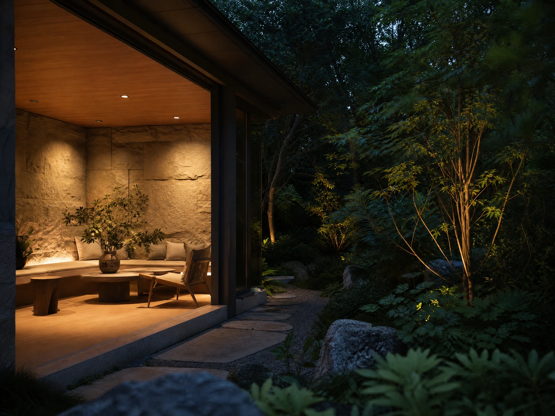 Atmospheric supporting view for the Architecture, extended representative concept